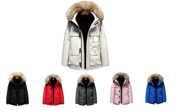 men's and women's duck down down parka, long sleeved hooded down jacket, windproof down jacket, casual men's northbound jacke, Black
men's and women's duck down down parka, long sleeved hooded down jacket, windproof down jacket, casual men's northbound jacke, Black