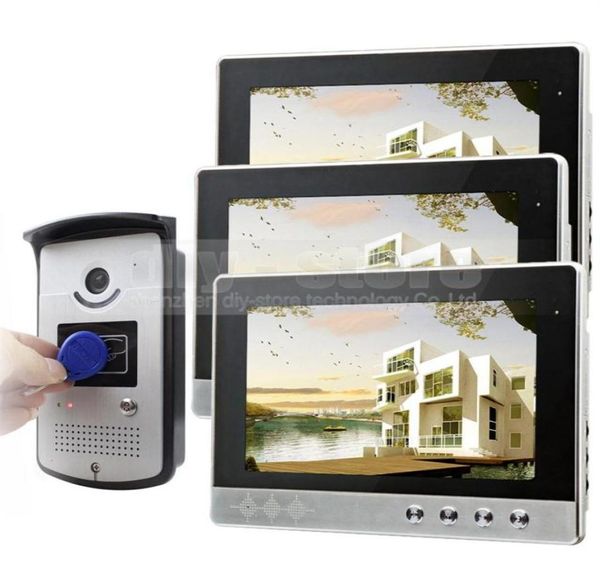 10 inch video door phone doorbell home security video intercom system rfid camera led color night vision 1 camera 3 monitors327y2227680
10 inch video door phone doorbell home security video intercom system rfid camera led color night vision 1 camera 3 monitors327y2227680