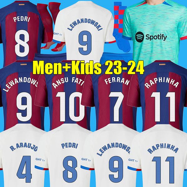 23 24 lewandowski ansu fati soccer jerseys 2023 ferran r. araujo christensen o. dembele pedri memphis dest gavi barcelona maillots football, Black;yellow
23 24 lewandowski ansu fati soccer jerseys 2023 ferran r. araujo christensen o. dembele pedri memphis dest gavi barcelona maillots football, Black;yellow