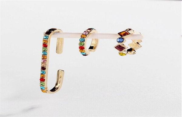 3pcset rainbow crystal ear cuff women rhinestone clip earrings for women charms jewelry femme circle earring brincos fashion 12447186600, Silver
3pcset rainbow crystal ear cuff women rhinestone clip earrings for women charms jewelry femme circle earring brincos fashion 12447186600, Silver