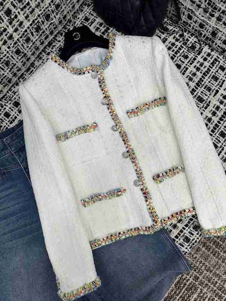women's jackets designer 2023 early autumn new candy colorful satin ribbon thick tweed fashion versatile coat dxzg, Black;brown
women's jackets designer 2023 early autumn new candy colorful satin ribbon thick tweed fashion versatile coat dxzg, Black;brown