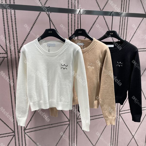 3 colors knitted sweaters womens embroidery sweaters pullover winter casual oversize sweater, White;black
3 colors knitted sweaters womens embroidery sweaters pullover winter casual oversize sweater, White;black