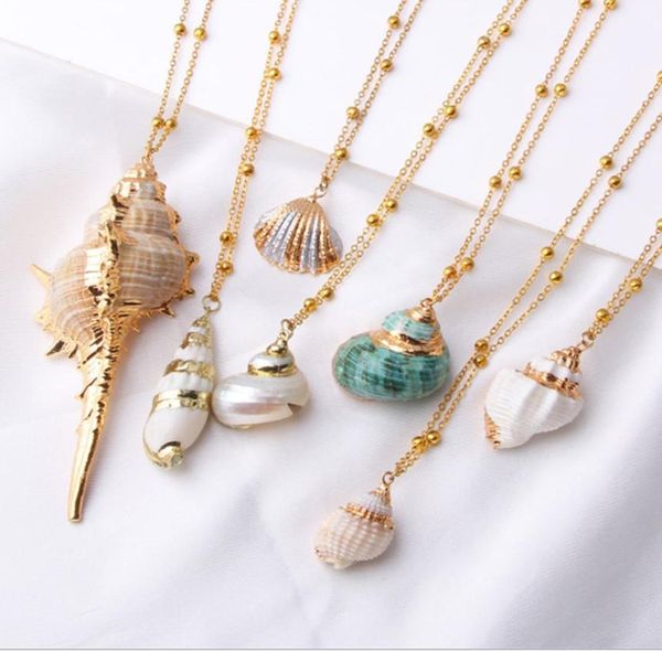 new boho shell necklace women gold link chain natural shell necklace female charm seashell summer beach style jewelry bohemian1888735, Silver 
new boho shell necklace women gold link chain natural shell necklace female charm seashell summer beach style jewelry bohemian1888735, Silver
