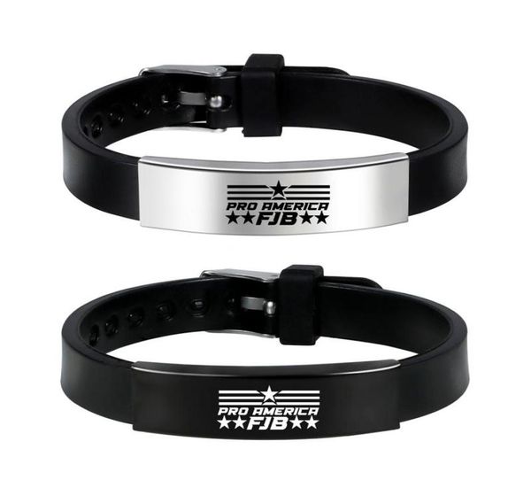 charm bracelets let039s go brandon fjb black silicone bracelet stainless steel gifts for women and men fans collection j4831844, Golden;silver
charm bracelets let039s go brandon fjb black silicone bracelet stainless steel gifts for women and men fans collection j4831844, Golden;silver