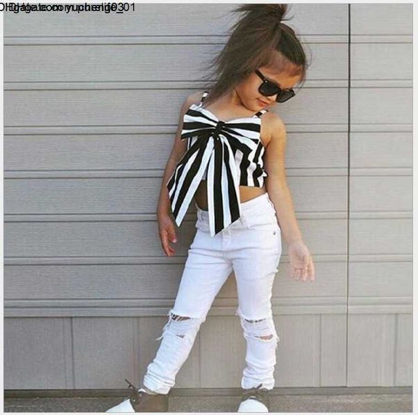 new fashion girls clothing sets children striped big bow +pants 2pcs set kids suit child outfits, White
new fashion girls clothing sets children striped big bow +pants 2pcs set kids suit child outfits, White