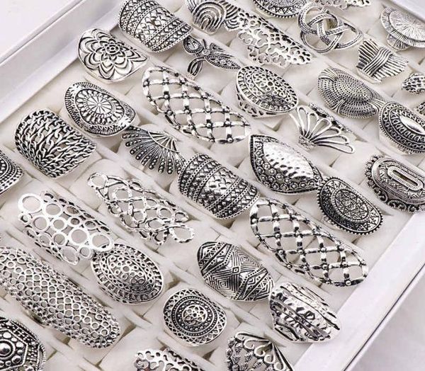 women vintage carved flower silver plated jewelry rings for women gift party size 17mm to 20mm mix style5275963, Golden;silver
women vintage carved flower silver plated jewelry rings for women gift party size 17mm to 20mm mix style5275963, Golden;silver