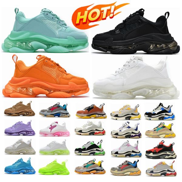17fw triple s men women designer casual shoes platform sneakers clear sole black white grey red pink blue royal green mens trainers
17fw triple s men women designer casual shoes platform sneakers clear sole black white grey red pink blue royal green mens trainers