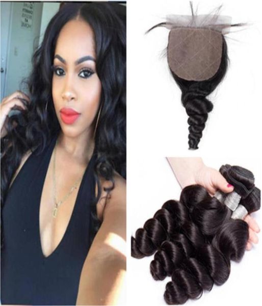 loose wave wavy silk base closure 4x4 with weaves unprocessed virgin peruvian human hair 3pcs bundles deals with silk closure96291019, Black;brown
loose wave wavy silk base closure 4x4 with weaves unprocessed virgin peruvian human hair 3pcs bundles deals with silk closure96291019, Black;brown