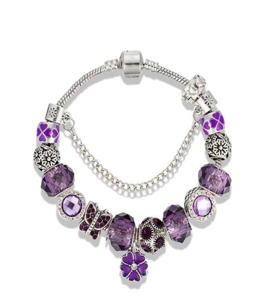 charm bracelets temperament clover pendant bracelet for pandora jewelry sier plated with box luxury designer diy purple beaded bra8109369, Golden;silver
charm bracelets temperament clover pendant bracelet for pandora jewelry sier plated with box luxury designer diy purple beaded bra8109369, Golden;silver