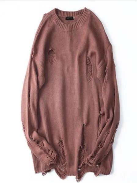 ripped destroyed holes distressed sweaters mens knitted pullover sweater male hip hop fashion loose sweater streetwear3115477, White;black
ripped destroyed holes distressed sweaters mens knitted pullover sweater male hip hop fashion loose sweater streetwear3115477, White;black