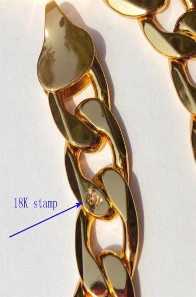 18 k thai baht fine yellow gold filled authentic finish stamped fine curb cuban link chain necklace men039s made in 600mm257r208124496752, Silver
18 k thai baht fine yellow gold filled authentic finish stamped fine curb cuban link chain necklace men039s made in 600mm257r208124496752, Silver