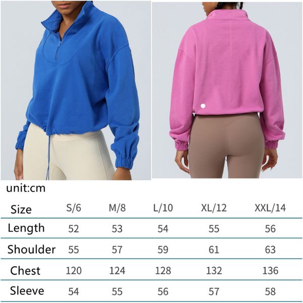 ll-2315 womens yoga outfit fitness wear training sweatshirt sportswear jackets outdoor casual running long sleeve exercise stand collar dra, Black
ll-2315 womens yoga outfit fitness wear training sweatshirt sportswear jackets outdoor casual running long sleeve exercise stand collar dra, Black