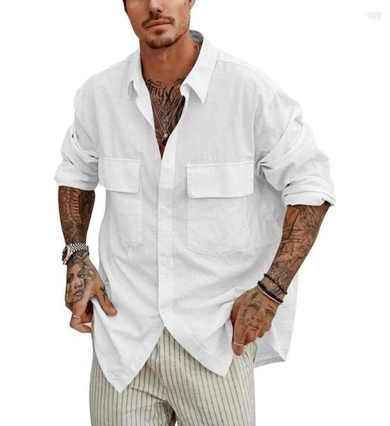 men039s casual shirts men039s men business dress shirt solid color long sleeve button down loose with breast pockets4852617, White;black
men039s casual shirts men039s men business dress shirt solid color long sleeve button down loose with breast pockets4852617, White;black