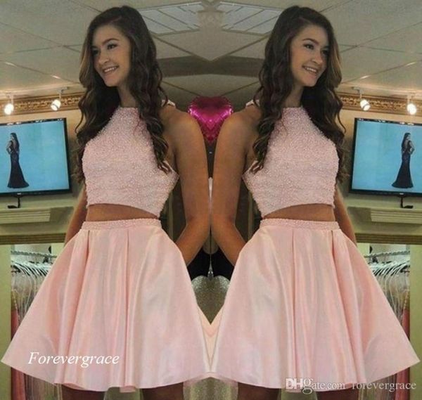 2019 lovely pink two pieces homecoming dress a line short juniors sweet 15 graduation cocktail party dress plus size custom 4322576, Blue;pink
2019 lovely pink two pieces homecoming dress a line short juniors sweet 15 graduation cocktail party dress plus size custom 4322576, Blue;pink