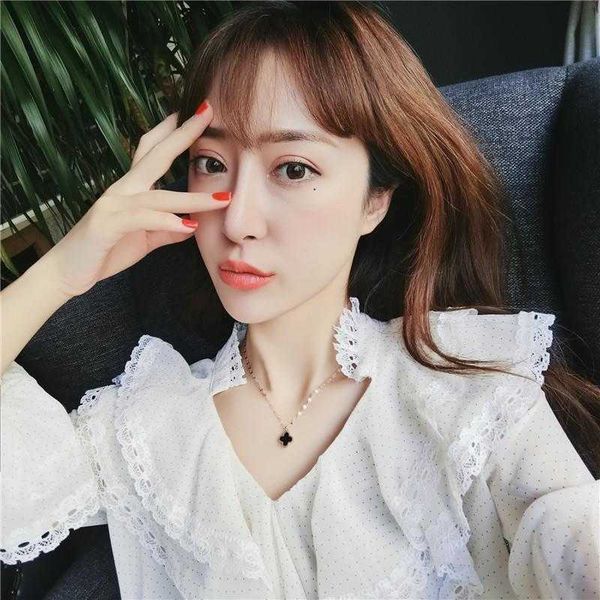 van clover necklace korean version of the hundred with titanium steel four-leaf clover necklace rose gold short simple personalized women�, Silver
van clover necklace korean version of the hundred with titanium steel four-leaf clover necklace rose gold short simple personalized women�, Silver