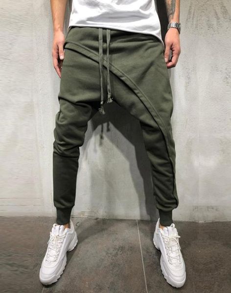 men asymetric layered jogger pant hip hop streetwear pants slim fit casual drawstring close bottom long pants 8j08696661000, Black
men asymetric layered jogger pant hip hop streetwear pants slim fit casual drawstring close bottom long pants 8j08696661000, Black