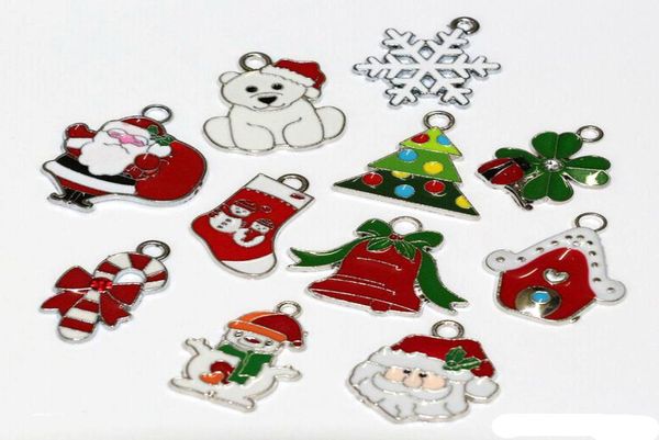 22pcs enamel christmas series alloy charms pendants for jewelry making bracelet necklace diy accessories7808946, Bronze;silver
22pcs enamel christmas series alloy charms pendants for jewelry making bracelet necklace diy accessories7808946, Bronze;silver