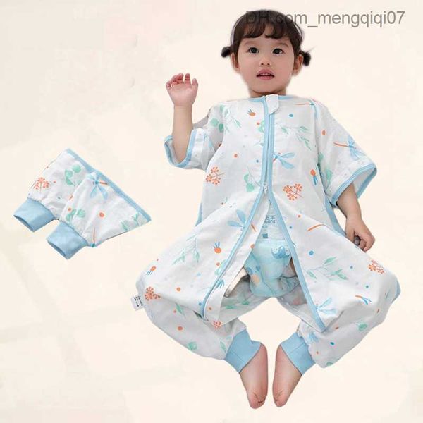 pajamas summer baby sleeping bags cotton breathable sleeping bags detachable sleeves for children split leg children's pajamas z230811, Blue;red
pajamas summer baby sleeping bags cotton breathable sleeping bags detachable sleeves for children split leg children's pajamas z230811, Blue;red