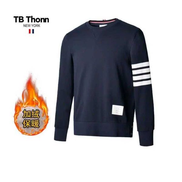 trendy tb thonn warm fleece sweater for men and women 2023 spring autumn cotton heavy duty pullover with plush bottom, Black;brown
trendy tb thonn warm fleece sweater for men and women 2023 spring autumn cotton heavy duty pullover with plush bottom, Black;brown
