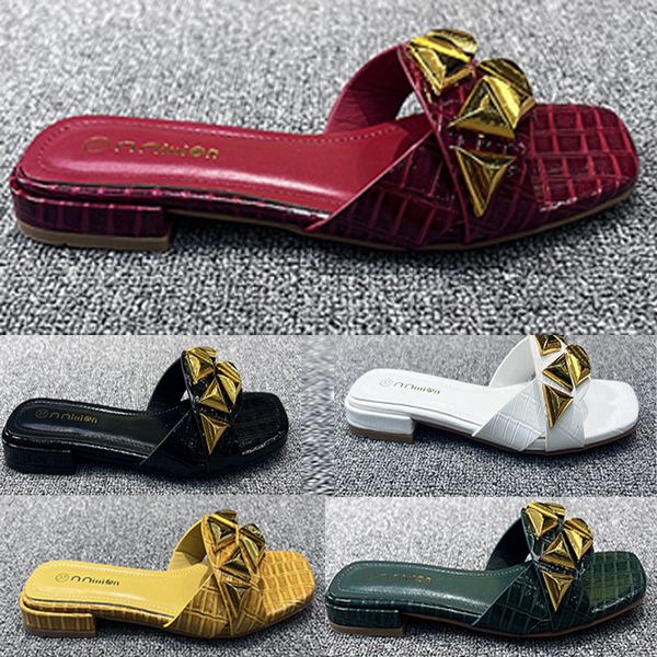 women's sandal slippers wine red beach shoes outdoor shoes eur38-41, Black