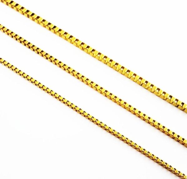 2243mm width goldcolor stainless steel box chain necklace for man and women fashion stainless steel women039s necklace jewe4736967, Silver
2243mm width goldcolor stainless steel box chain necklace for man and women fashion stainless steel women039s necklace jewe4736967, Silver
