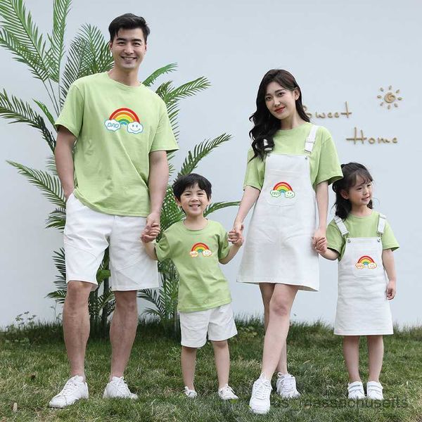 family matching outfits family look matching outfits mother daughter printing family mom dad son tees mom girls strap dress cotton shirts r2, Blue
family matching outfits family look matching outfits mother daughter printing family mom dad son tees mom girls strap dress cotton shirts r2, Blue