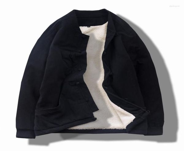 men039s jackets plus size men fleece jacket cotton china style frog closure button kongfu coat male loose plain color cardigan 5899599, Black;brown
men039s jackets plus size men fleece jacket cotton china style frog closure button kongfu coat male loose plain color cardigan 5899599, Black;brown