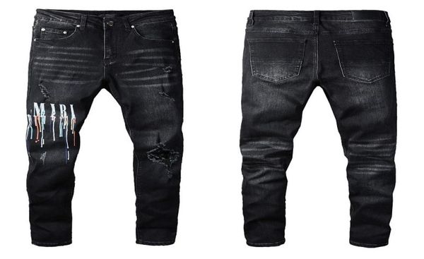 men039s jeans treet spray paint colorful print letter denim black skinny ripped jeans5235301, Blue
men039s jeans treet spray paint colorful print letter denim black skinny ripped jeans5235301, Blue