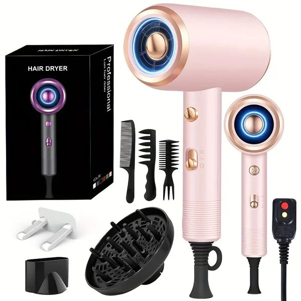 1800w ionic hair dryer with diffuser - constant temperature care for healthy hair, lightweight & portable
1800w ionic hair dryer with diffuser - constant temperature care for healthy hair, lightweight & portable