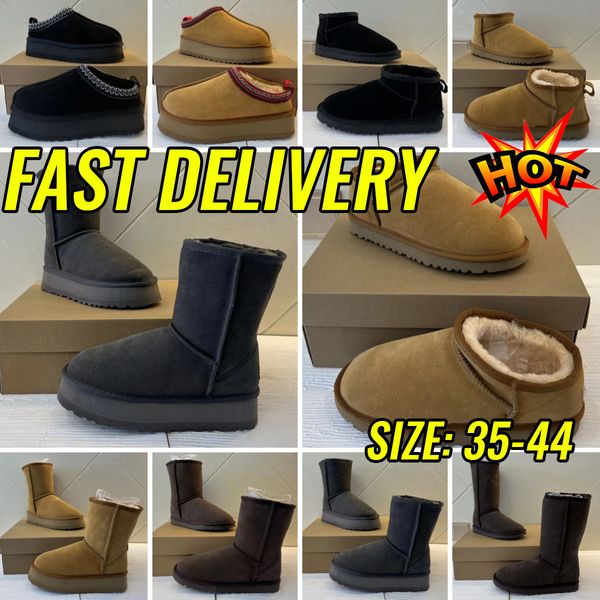 australia women boot designer tasman snow winter sheepskin boots fashion ladies tazz platform fur slippers classic ultra mini suede wool ank, Black
australia women boot designer tasman snow winter sheepskin boots fashion ladies tazz platform fur slippers classic ultra mini suede wool ank, Black