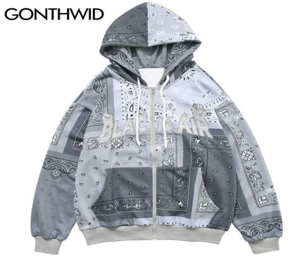 gonthwid embroidered bandana patchwork full zip hooded sweatshirts jackets harajuku hip hop casual hoodies coats mens t2009145074030, Black
gonthwid embroidered bandana patchwork full zip hooded sweatshirts jackets harajuku hip hop casual hoodies coats mens t2009145074030, Black