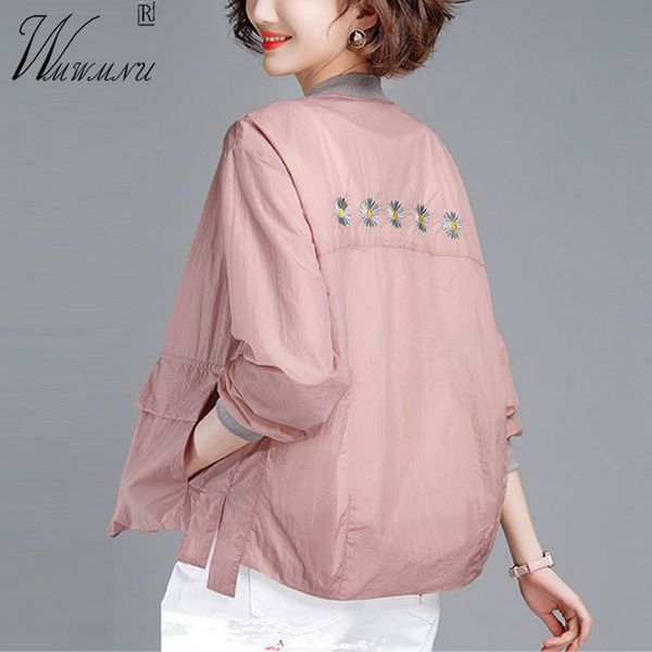 men's hoodies sweatshirts oversize 90kg loose sun protection jacket women daisy embroidery thin casual outerwear long sleeve short spri, Black
men's hoodies sweatshirts oversize 90kg loose sun protection jacket women daisy embroidery thin casual outerwear long sleeve short spri, Black