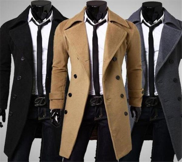 new brand autumn mens long pea coat men039s woolen coat turn down collar double breasted men trench coat9929194, Tan;black
new brand autumn mens long pea coat men039s woolen coat turn down collar double breasted men trench coat9929194, Tan;black