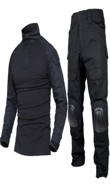 military army tactical uniform combat shirt pants suit black men sniper clothing set paintball hunting clothes28768328469242, Black;green
military army tactical uniform combat shirt pants suit black men sniper clothing set paintball hunting clothes28768328469242, Black;green