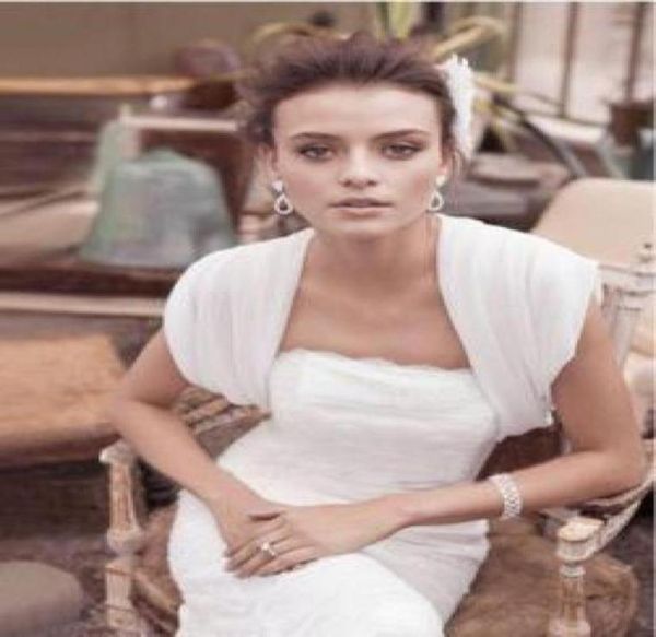 2014 white ivory chiffon wedding jacket short sleeve elegant ruffles custom made 20920929308272
2014 white ivory chiffon wedding jacket short sleeve elegant ruffles custom made 20920929308272