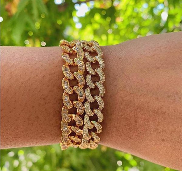 17cm men woman zircon curb cuban link tennis bracelet hip hop jewelry gold silver thick heavy copper material iced cz chain bracel2770683, Golden;silver
17cm men woman zircon curb cuban link tennis bracelet hip hop jewelry gold silver thick heavy copper material iced cz chain bracel2770683, Golden;silver