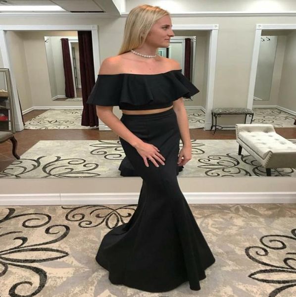 2022 black simple evening formal dresses long boho off the shoulder with short sleeves satin mermaid prom party dress g5415505, Black;red
2022 black simple evening formal dresses long boho off the shoulder with short sleeves satin mermaid prom party dress g5415505, Black;red