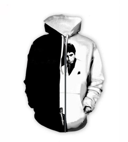 scarface 3d print fashion hoodie men women harajuku funny sweatshirts zipper hoodies hip hop quality plus size clothes hk0821675894479717, Black
scarface 3d print fashion hoodie men women harajuku funny sweatshirts zipper hoodies hip hop quality plus size clothes hk0821675894479717, Black