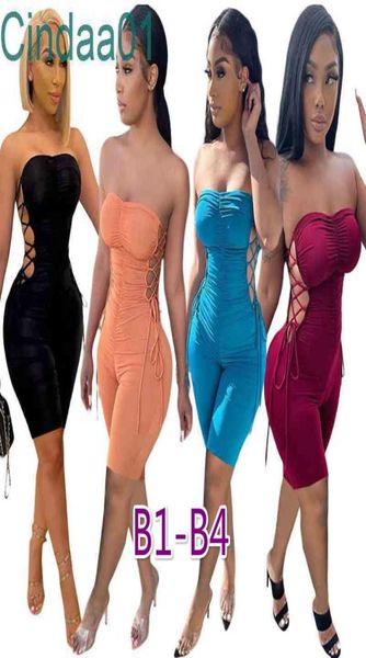 women jumpsuits slim designer onesies off shoulder bandage design soild colour casual pleated strap one piece shorts and long5676038, Black;white
women jumpsuits slim designer onesies off shoulder bandage design soild colour casual pleated strap one piece shorts and long5676038, Black;white