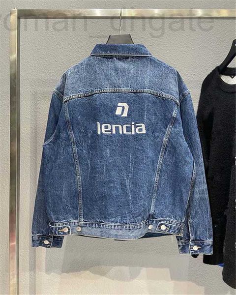 men's jackets designer men's jackets designer autumn/winter new back embroidered logo denim ins couple washed worn hole coat, Black;brown
men's jackets designer men's jackets designer autumn/winter new back embroidered logo denim ins couple washed worn hole coat, Black;brown