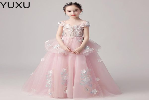 luxurious flower girl dress long train with bow bead 3d flowers appqulies ball gown pageant dress princess holy fisrst communion p2151349, White;blue
luxurious flower girl dress long train with bow bead 3d flowers appqulies ball gown pageant dress princess holy fisrst communion p2151349, White;blue