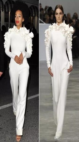 custom long sleeves celebrity evening dresses 2022 white leg jumpsuit high neck flowers formal prom party gowns3342763, Black;red
custom long sleeves celebrity evening dresses 2022 white leg jumpsuit high neck flowers formal prom party gowns3342763, Black;red