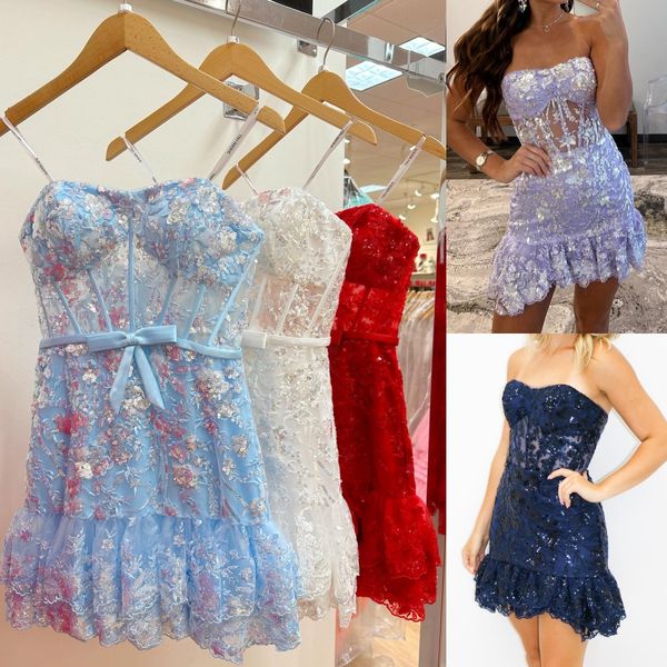 fitted sequin homecoming dress 2k24 short corset strapless lady pageant formal cocktail event party runway black-tie gala wedding guest hoco, Red
fitted sequin homecoming dress 2k24 short corset strapless lady pageant formal cocktail event party runway black-tie gala wedding guest hoco, Red