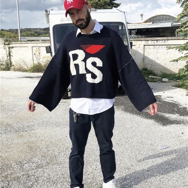 men's sweaters 2023 sweater super large loose letter printing round neck high street fashion long sleeve 230809, White;black
men's sweaters 2023 sweater super large loose letter printing round neck high street fashion long sleeve 230809, White;black