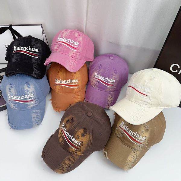 women's fashion candy color designer ball cap men's hat washable worn hole letter printing adjustable size casquette, Blue;gray
women's fashion candy color designer ball cap men's hat washable worn hole letter printing adjustable size casquette, Blue;gray