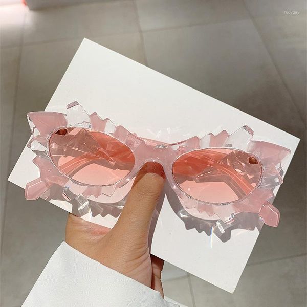 sunglasses designer y2k irregular cat eye women vintage fashion sun glasses for men trendy punk pink shades uv400684, White;black
sunglasses designer y2k irregular cat eye women vintage fashion sun glasses for men trendy punk pink shades uv400684, White;black