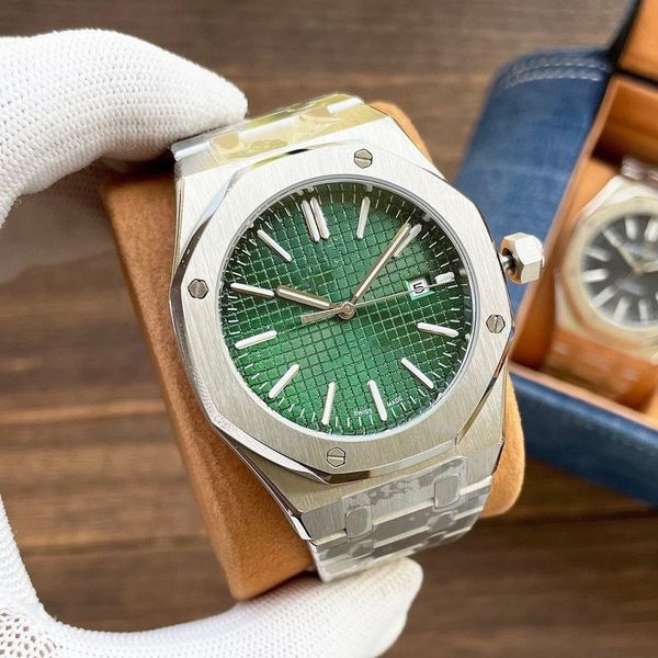 trendy men's watch fully automatic mechanical 2813 movement steel wear-resistant scratch resistant mirror folding buckle latest green p, Slivery;brown
trendy men's watch fully automatic mechanical 2813 movement steel wear-resistant scratch resistant mirror folding buckle latest green p, Slivery;brown