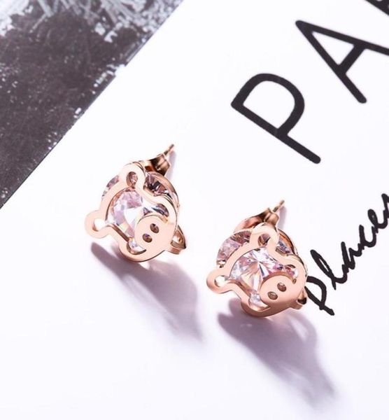 stud fashion jewelry accessories cartoon pig set zircon titanium steel earrings rose gold allergy earrings whole2797977, Golden;silver
stud fashion jewelry accessories cartoon pig set zircon titanium steel earrings rose gold allergy earrings whole2797977, Golden;silver