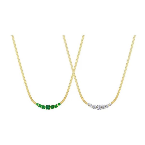 fashion style super sparkling crystal pearl green necklace pearl stainless steel plated 18k women's girls fashion jewelry party gift, Golden;silver
fashion style super sparkling crystal pearl green necklace pearl stainless steel plated 18k women's girls fashion jewelry party gift, Golden;silver