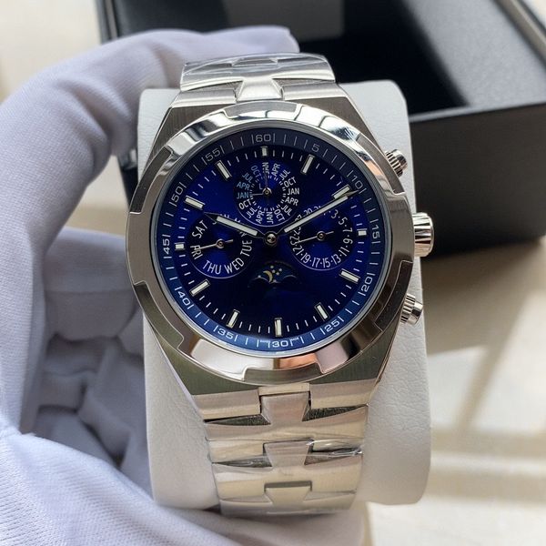 Perpetual Calendar 4300V/120R-B509 Automatic Mens Watch 4300 Moon Phase Blue Dial Rose Gold Bracelet No Chronograph New Watches Timezonewatch E167 Top watches
Perpetual Calendar 4300V/120R-B509 Automatic Mens Watch 4300 Moon Phase Blue Dial Rose Gold Bracelet No Chronograph New Watches Timezonewatch E167 Top watches